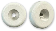 Mustang White Magic Resin Cup Wheel for Granite, Quartz, Quartzite & Dekton
